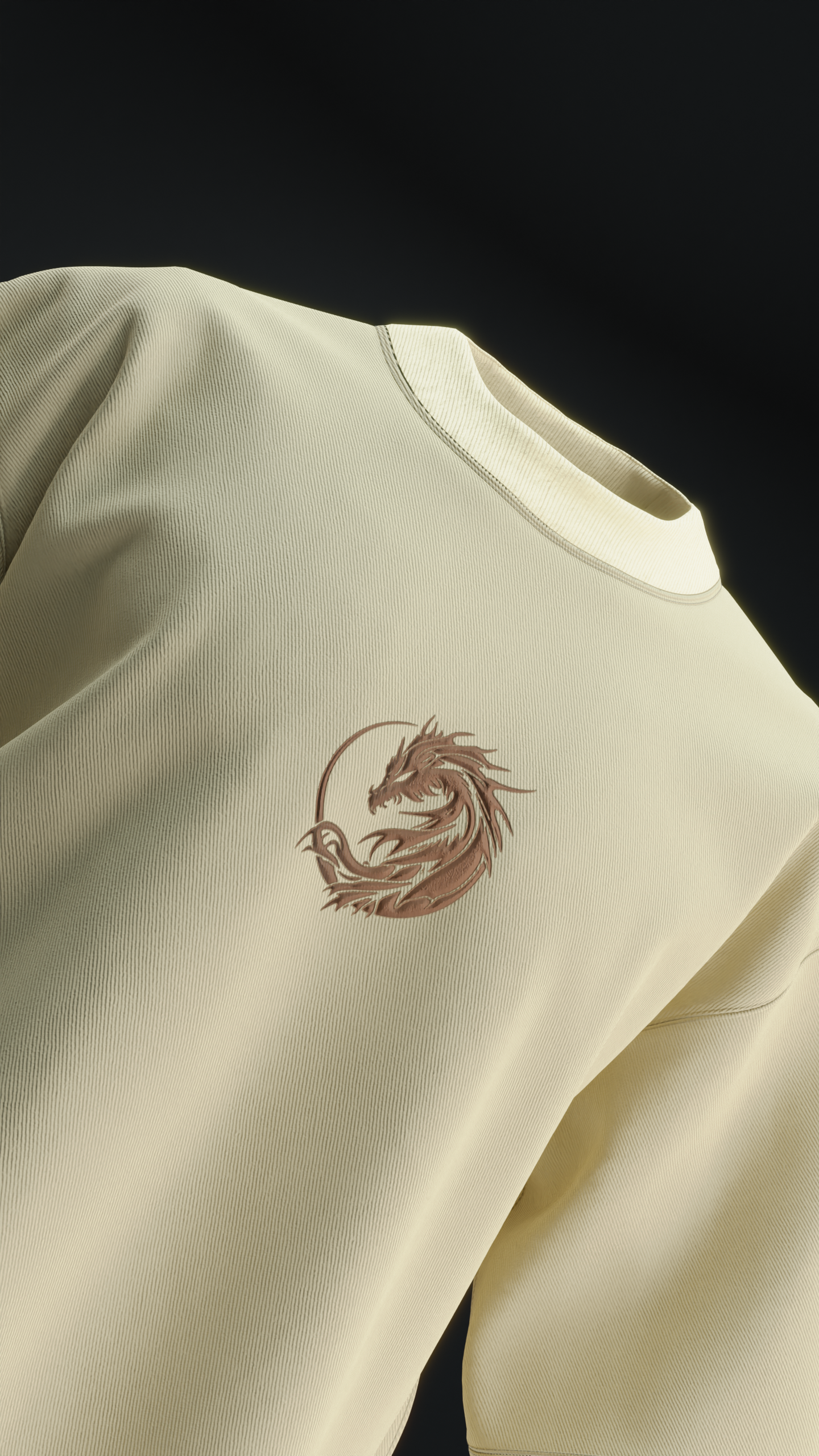 Japanese Dragon Oversized T Shirt