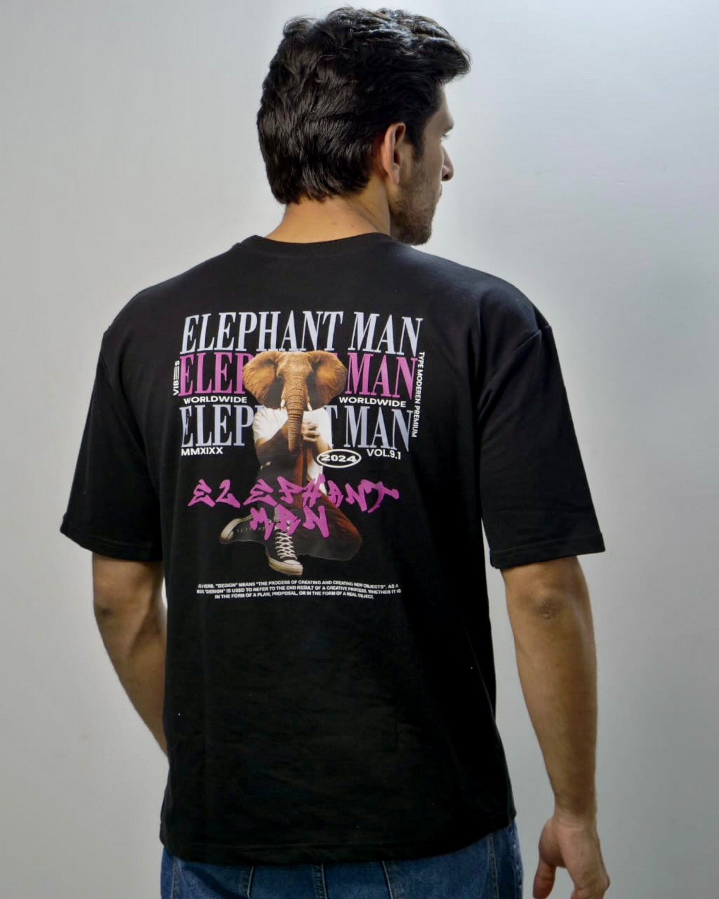 Elephant Man Oversized T-Shirt