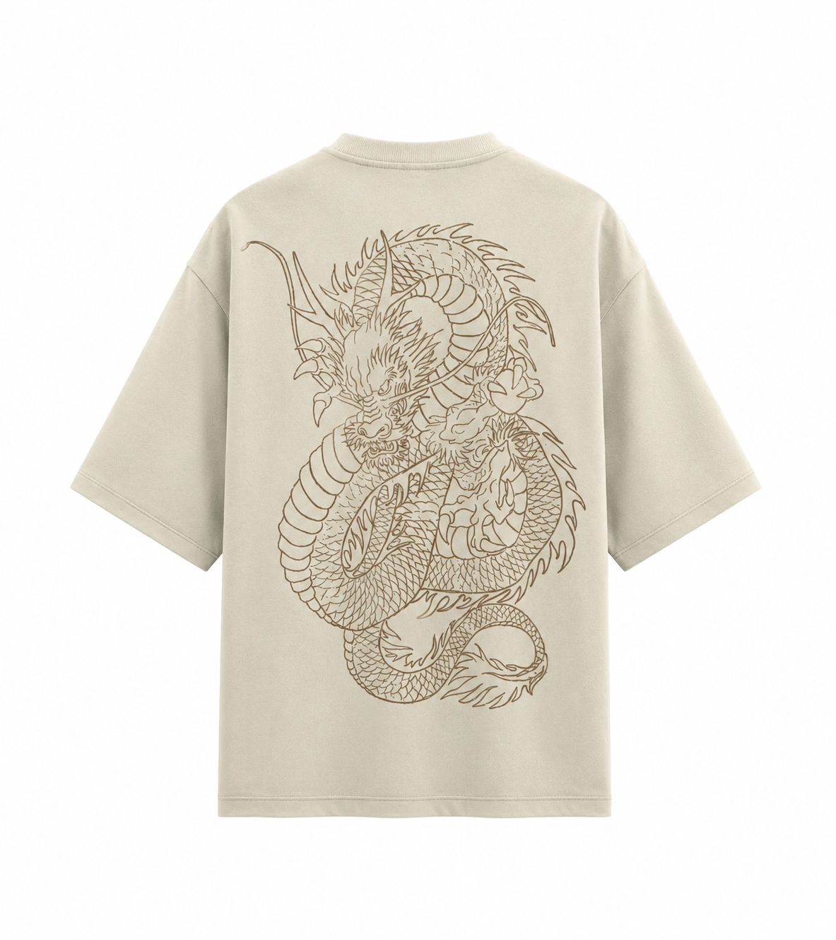 Japanese Dragon Oversized T Shirt