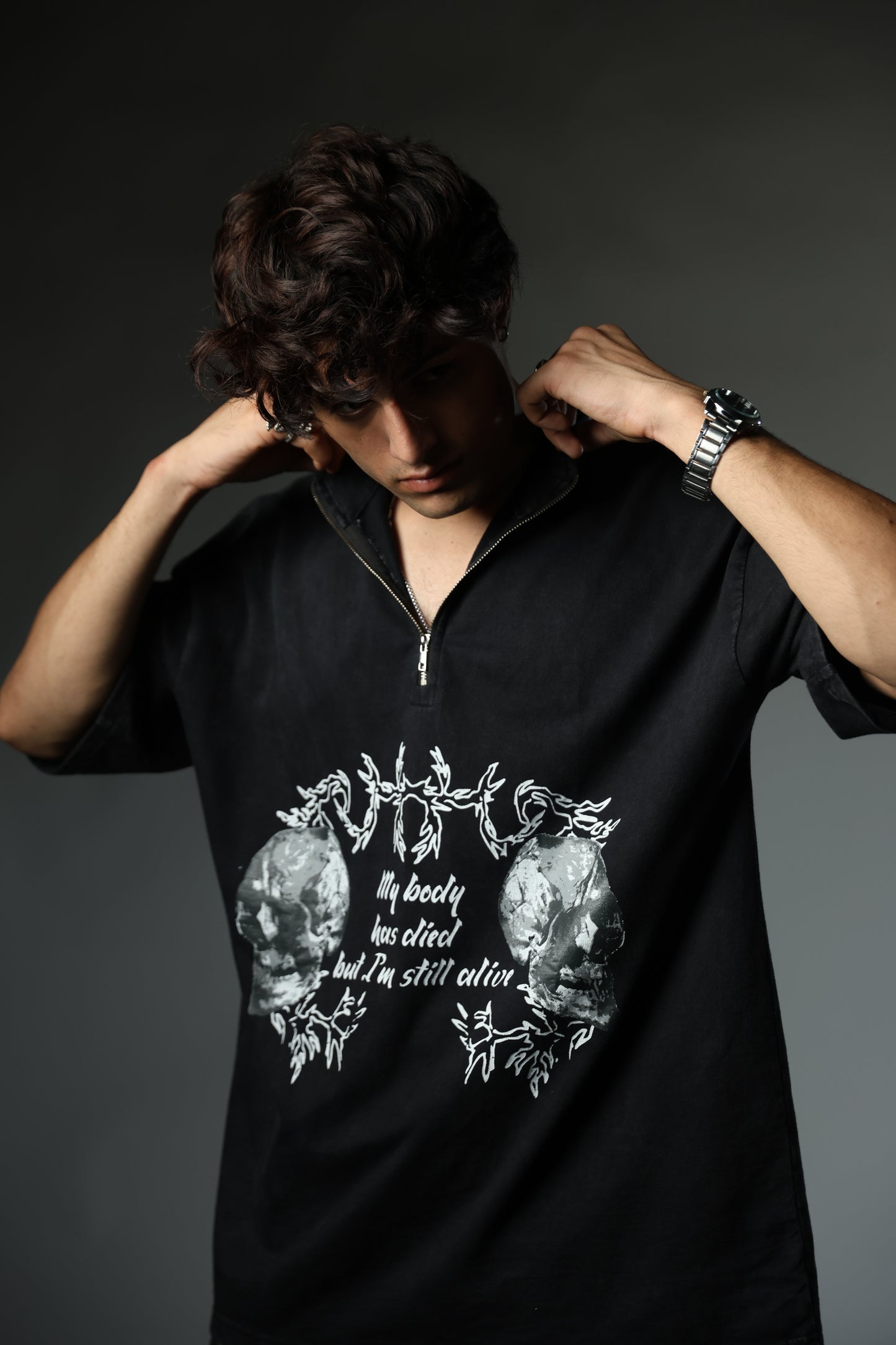 Eternal Hollow Oversized T Shirt