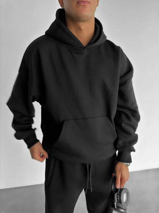 Black Basic Hoodie