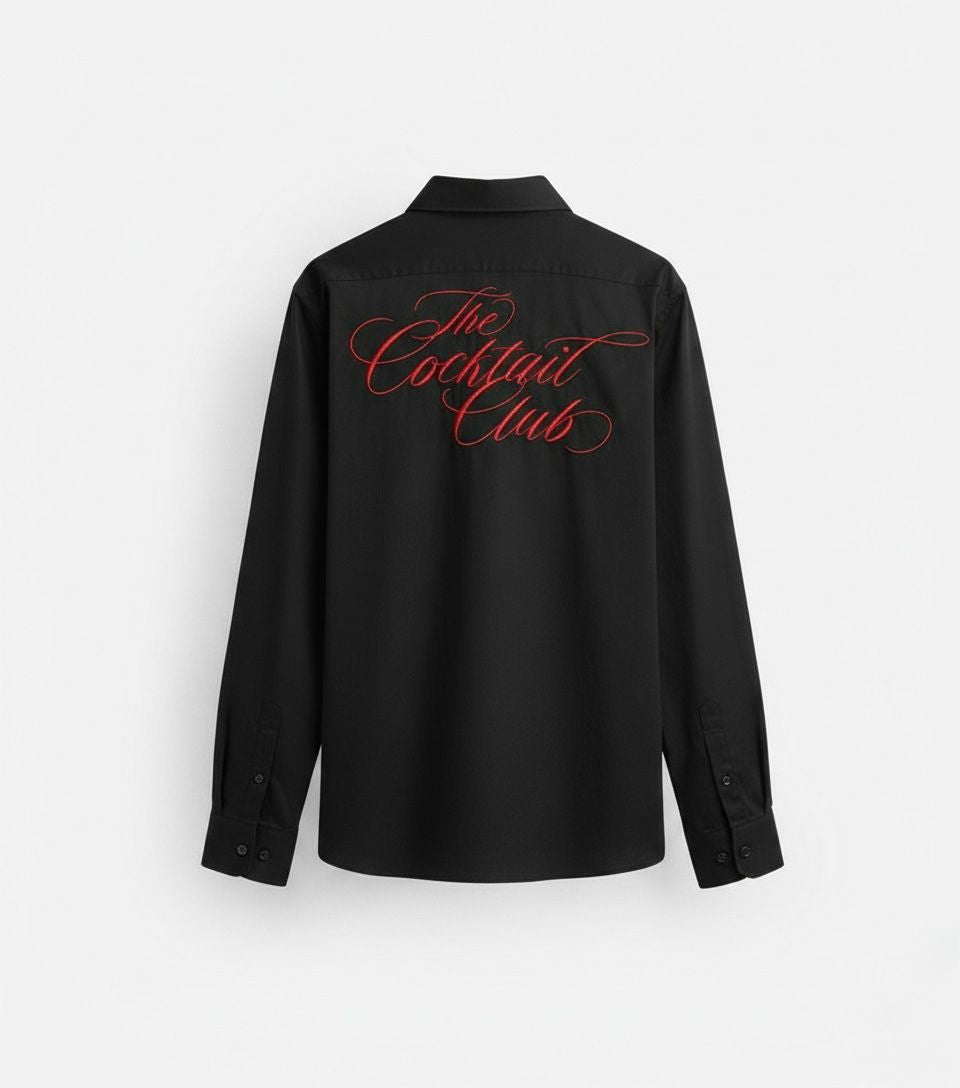 Cocktail Club Black Shirt