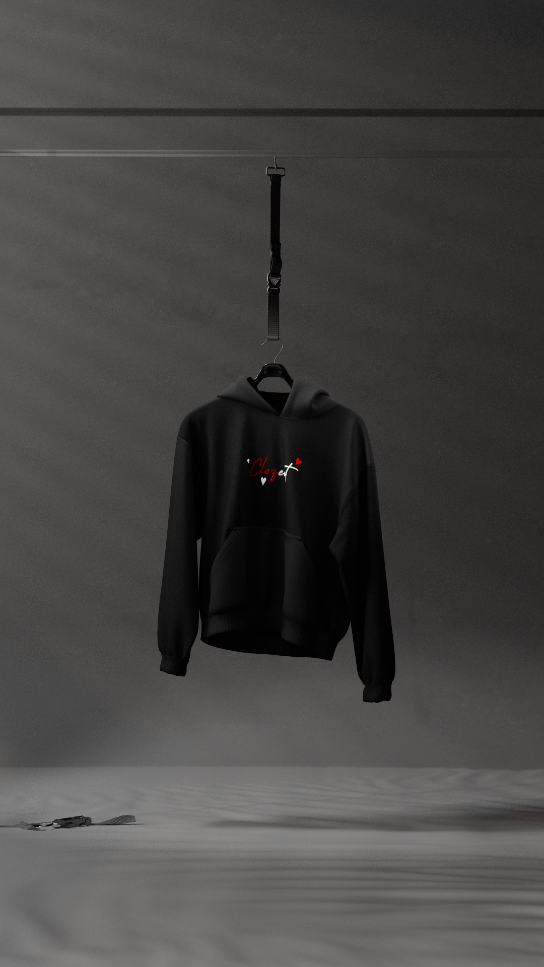 Black Heart Hoodie