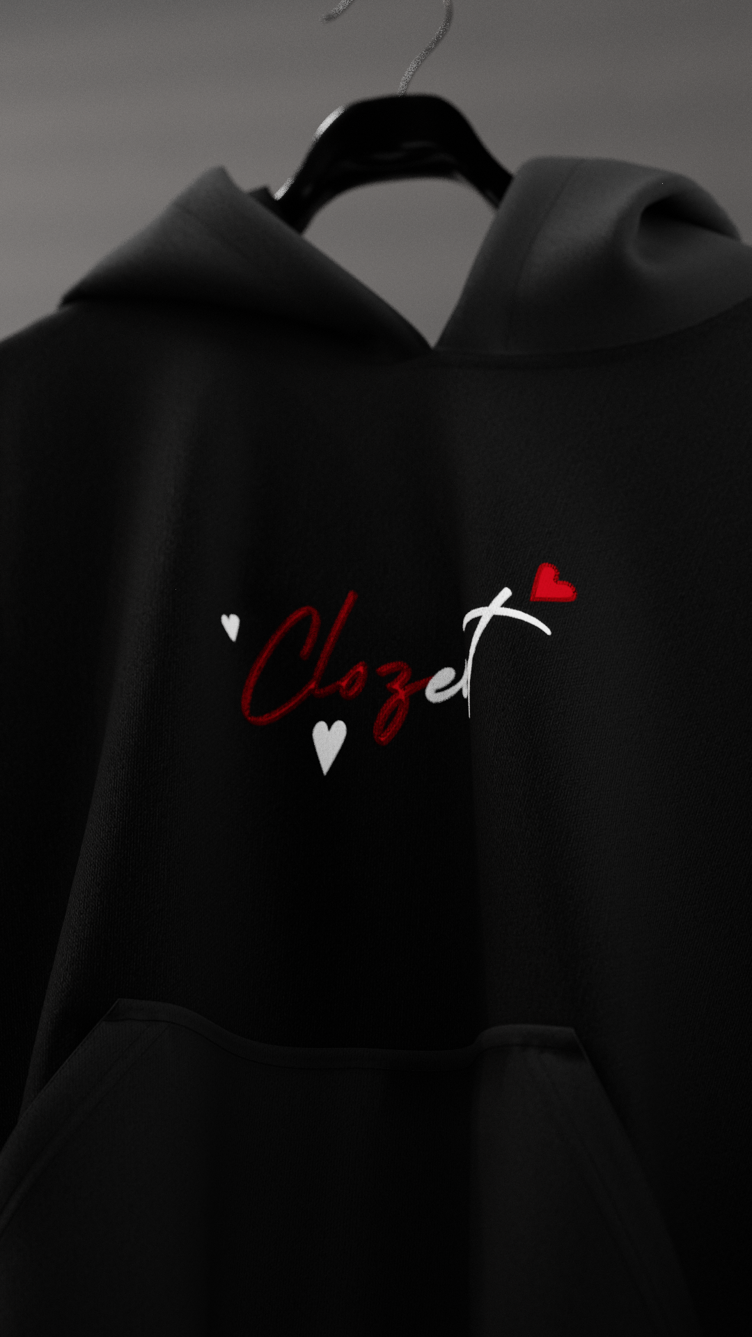 Black Heart Hoodie