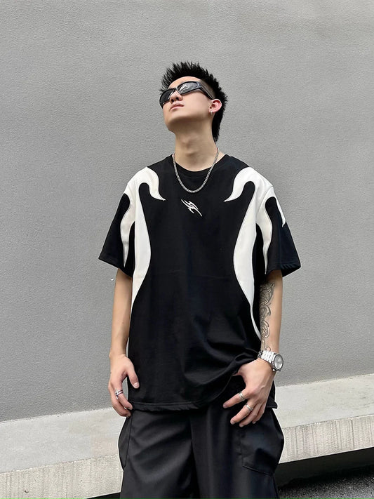 Flame Oversized T Shirt